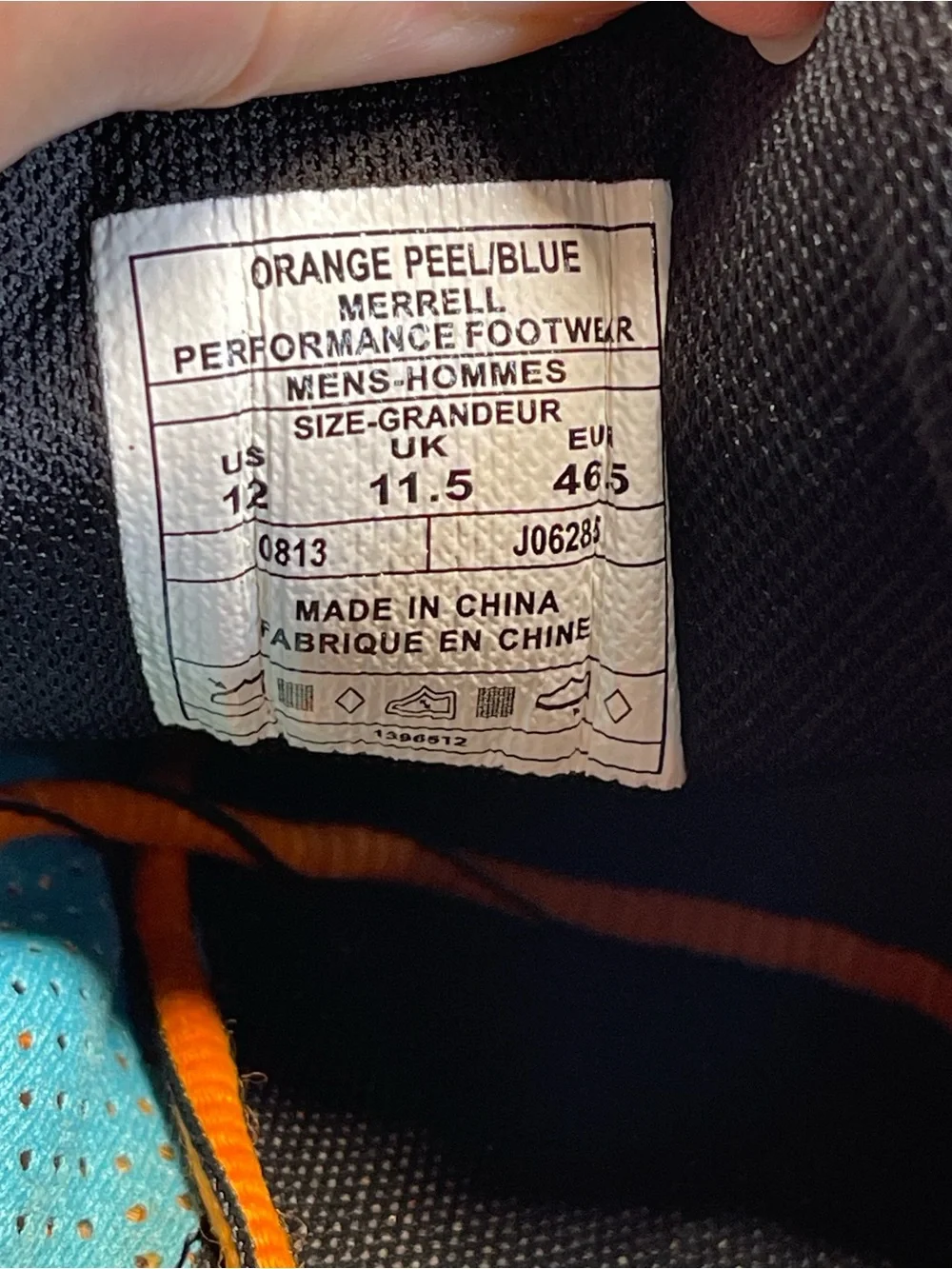 Merrell Bare Access 3 Orange Running Shoes Size 12 Men’s